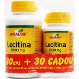 Walmark Lecitina 1200 Mg (80 Cps + 30 Cps Cadou)